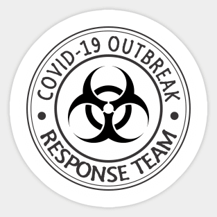 Covid-19 Outbreak Response Team Sticker